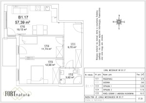LOKAL MIESZKALNY  NR B1.17