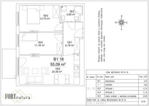 LOKAL MIESZKALNY  NR B1.18