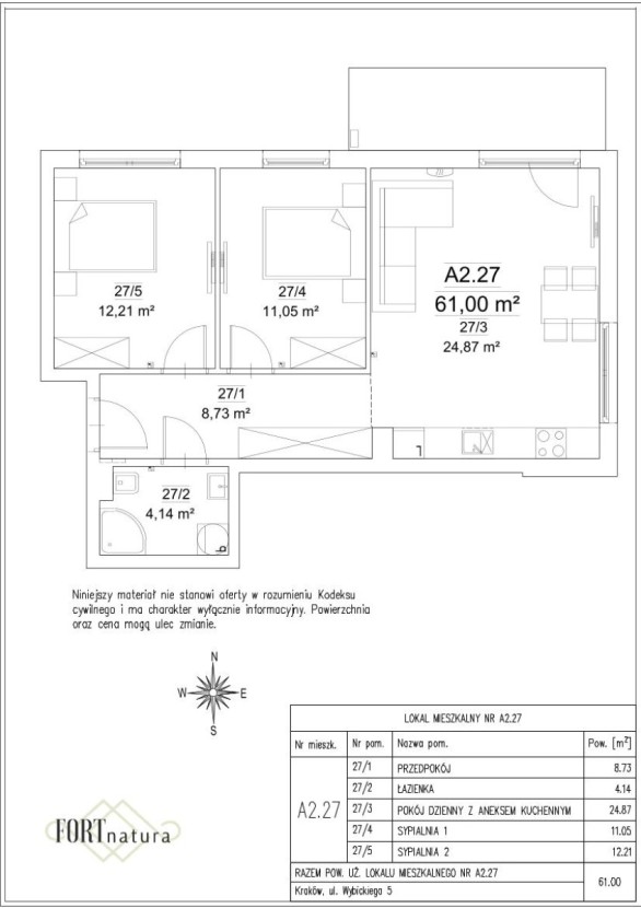 LOKAL MIESZKALNY NR A2.27