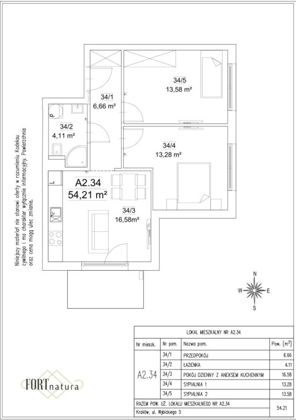 LOKAL MIESZKALNY NR A2.34