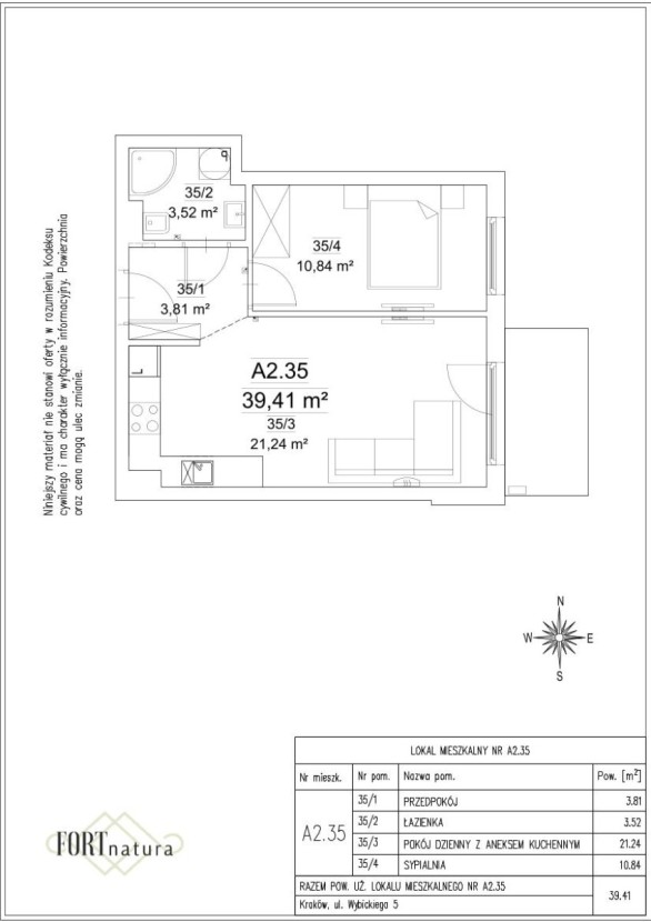 LOKAL MIESZKALNY NR A2.35