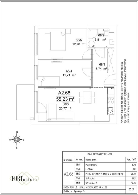 LOKAL MIESZKALNY NR A2.68