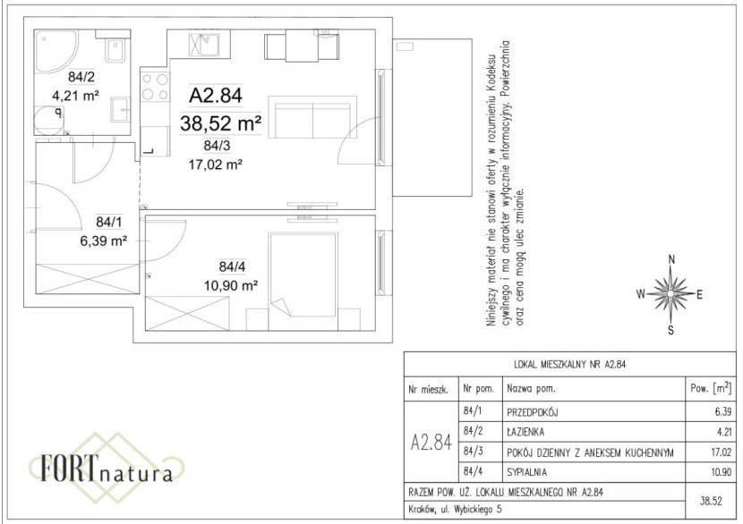 LOKAL MIESZKALNY NR A2.84