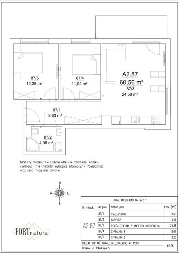 LOKAL MIESZKALNY NR A2.87