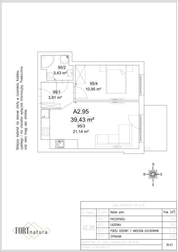 LOKAL MIESZKALNY NR A2.95